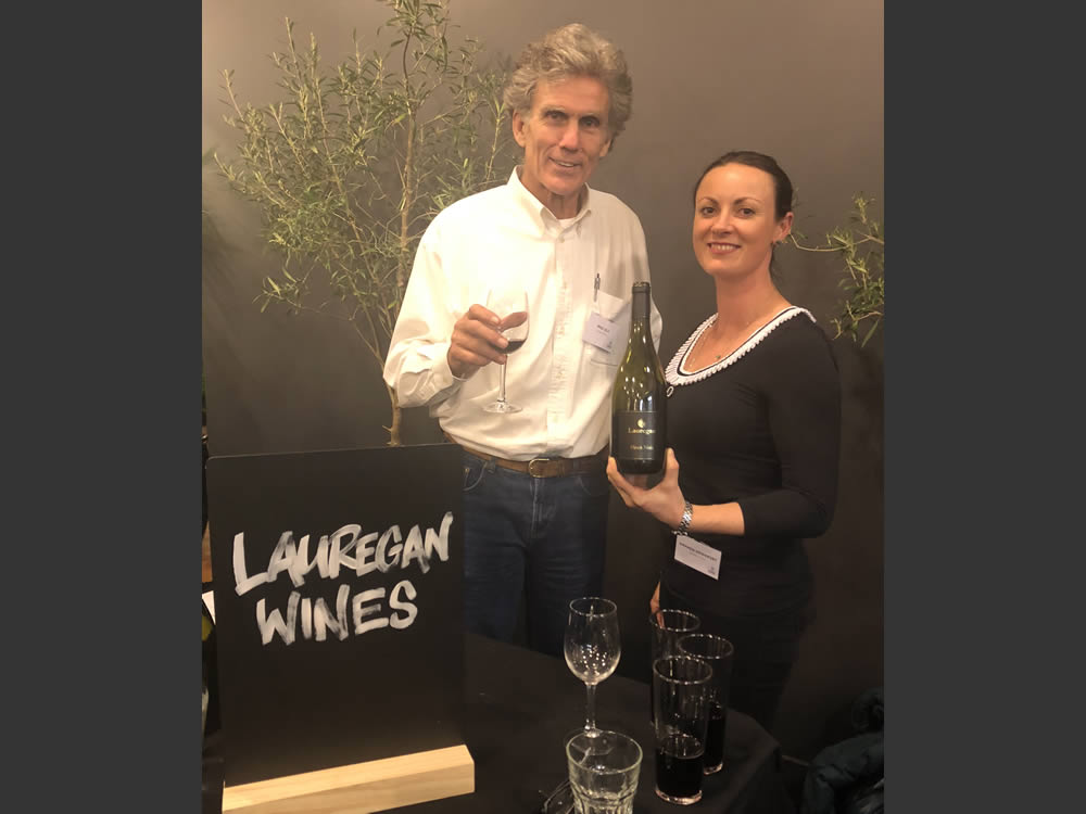 At the Hawkes Bay Wine Celebration in Wellington 2018